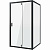 картинка Душевое ограждение Niagara Nova NG-83-9AB-A70B (90х70х195) прямоугольник,черный,дверь распашная,стекло прозрачное,2 места от магазина Сантехстрой