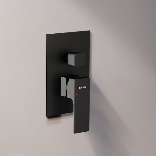 картинка 953510300 Gala встраиваемая душевая система со смесителем и изливом, чёрный от магазина Сантехстрой