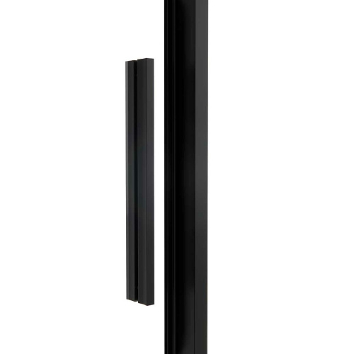 картинка Душевой уголок Vincea Slim Soft 150x90 VSR-1SS9015CLB профиль Черный стекло прозрачное от магазина Сантехстрой