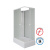 картинка Душ.каб. Niagara Promo P110/80/26Q/MT/BK (1100х800х2000) 4 места от магазина Сантехстрой