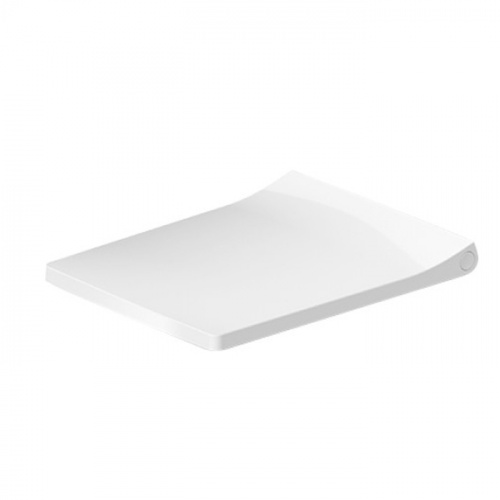 картинка Duravit Viu Сиденье для унитазов 251109/219109 (c микролифтом), петли: нерж. сталь, цвет: белый от магазина Сантехстрой