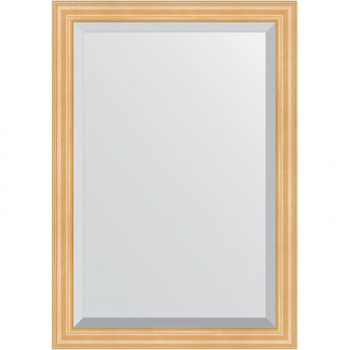 картинка Зеркало Evoform Exclusive 101х71 BY 1193 с фацетом в багетной раме - Сосна 62 мм от магазина Сантехстрой