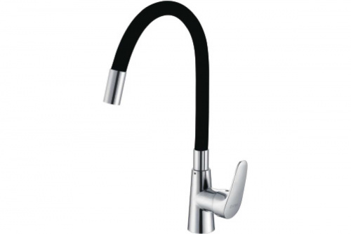 картинка Смеситель для кухни D-Lin черный D155302-1 от магазина Сантехстрой