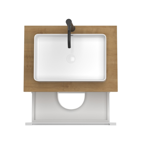 картинка Тумба под раковину/столешницу Дион 100 Белый мат от магазина Сантехстрой