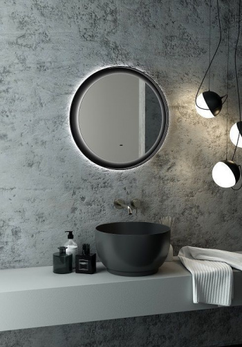 картинка Зеркало с подсветкой ART&MAX Napoli AM-Nap-600-DS-F от магазина Сантехстрой