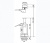 картинка Клапан спускной OLI Atlas двойного смыва с тросиком от магазина Сантехстрой