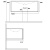 картинка TW Shape комплект мебели, база с раковиной Kerasan 547001*1, 102х52см, с 1-м выдвиж. ящиком с механизмом push to open, цвет: серый матовый RAL7016 от магазина Сантехстрой