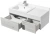 картинка Тумба с раковиной белый глянец/ольха наварра 100 см Акватон Сакура 1A2349K1SKW80 от магазина Сантехстрой