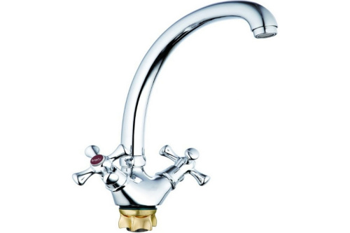 картинка Смеситель для кухни G-lauf с поворот изливом 360 градусов, хром QTZ4-B827 от магазина Сантехстрой