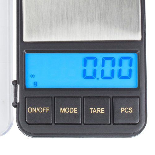картинка Весы карманные электронные от 0,01 до 500 грамм с чашей REXANT от магазина Сантехстрой