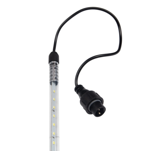 картинка Гирлянда Тающие сосульки 24 В,  комплект 10 шт.  х 30 см,  шаг 100 см,  420 LED,  белый,  соединяются от магазина Сантехстрой