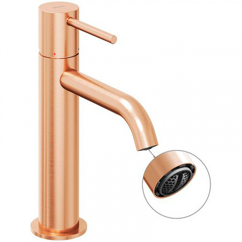 картинка Смеситель для раковины Ravak Espirit ES 012.60RGB X070347 Розовое золото от магазина Сантехстрой