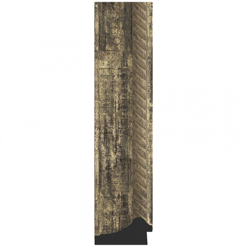 картинка Зеркало Evoform Exclusive-G 83х83 BY 4307 с гравировкой в багетной раме - Старое дерево с плетением 70 мм от магазина Сантехстрой