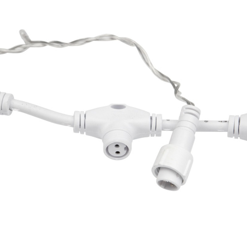 картинка Гирлянда светодиодная Занавес 2х1,5м 300 LED ТЕПЛЫЙ БЕЛЫЙ прозрачный ПВХ IP65 постоянное свечение 230В соединяется NEON-NIGHT нужен шнур 303-500-1 от магазина Сантехстрой