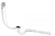 картинка Cифон Virplast МИНИ Элит для ванн с нержавеющ. чашками и гофротрубой (Ø40/50) от магазина Сантехстрой