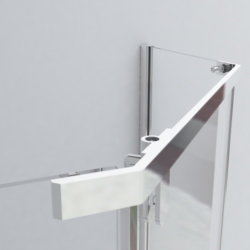 картинка Душевой уголок Stresa VSP-1S100CLG, 1000*1000, брашированное золото, стекло прозрачное от магазина Сантехстрой