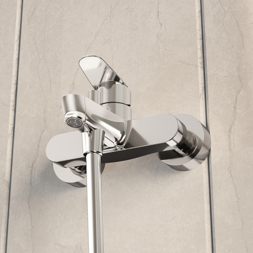фото смеситель для ванны vitra flow round a43057exp хром