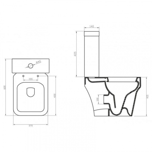 картинка Крышка-сиденье для унитаза BelBagno Janice BB124SC soft close от магазина Сантехстрой
