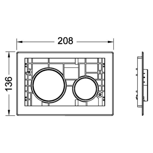 картинка TECE Клавиши TECEloop, белые матовые от магазина Сантехстрой
