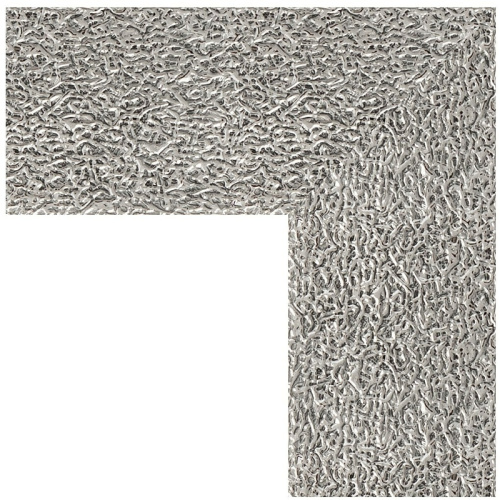 картинка Зеркало Evoform Definite 150х60 BY 3119 в багетной раме - Чеканка серебряная 90 мм от магазина Сантехстрой