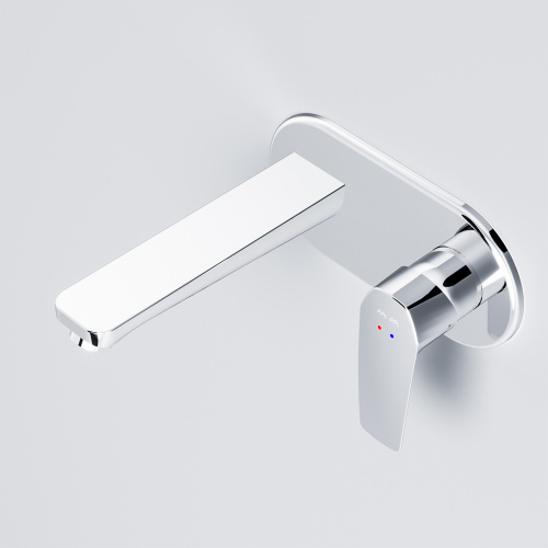 картинка F90A72200 Gem, смеситель д/умывальника, монтируемый в стену, хром, шт. от магазина Сантехстрой