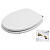 картинка AZZURRA CHARME сиденье для унитаза , цвет белый/шарниры бронза (микролифт) от магазина Сантехстрой