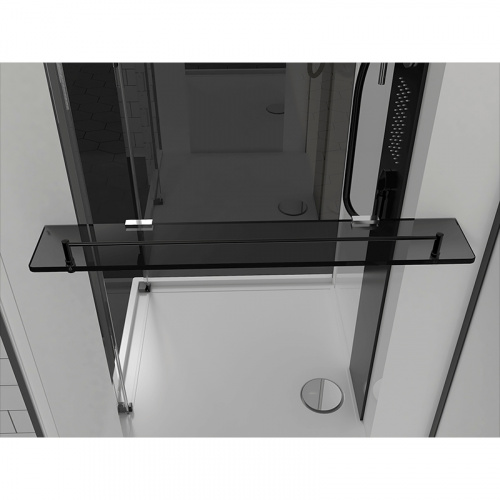 картинка Душевая кабина Black&White Galaxy 8708000 с гидромассажем от магазина Сантехстрой