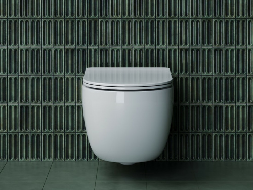 картинка Унитаз Ceramica Nova Long CN3015 подвесной с сиденьем Микролифт от магазина Сантехстрой