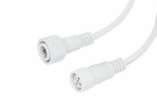 картинка Соединительный кабель (5pin) герметичный (IP67) 5х0.5мм² белый REXANT от магазина Сантехстрой