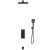 картинка Душевая система Vincea VSFW-433T1MB с термостатом Черная матовая от магазина Сантехстрой