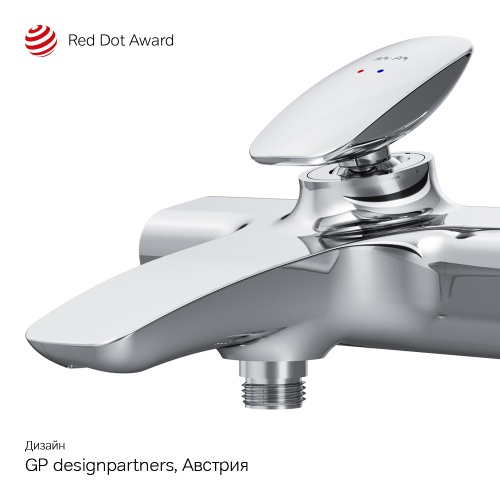 фото f70a10000 spirit v2.0 смеситель д/ванны/душа, хром, шт