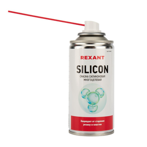 картинка SILICON 210 мл смазка силиконовая многоцелевая REXANT от магазина Сантехстрой