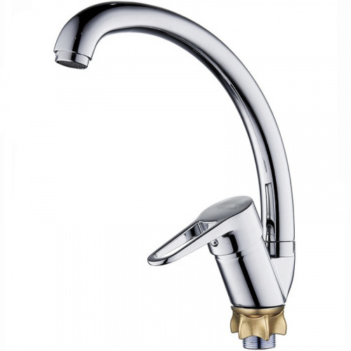 картинка Смеситель для кухни G-Lauf NUD4-A045 Хром от магазина Сантехстрой