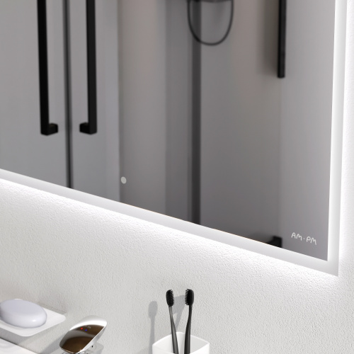 картинка M71AMOX0801SA Spirit V2.0, Зеркало с LED-подсветкой и системой антизапотевания, ИК-сенсор, 80 см от магазина Сантехстрой