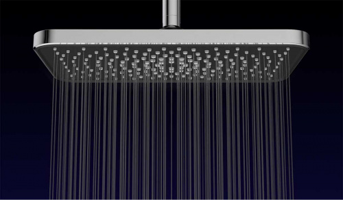 картинка Душевой комплект VSFW-321MT1RMB встраиваемый, термостатический, двухрежимный, черный от магазина Сантехстрой