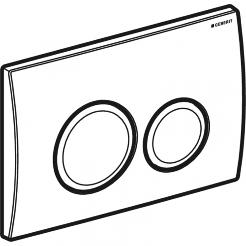 картинка Клавиша смыва Geberit Delta20 115.127.21.1 Хром глянцевый от магазина Сантехстрой