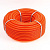 картинка Труба гофрированная из ПНД,  с зондом,  оранжевая,  Ø20 мм REXANT от магазина Сантехстрой