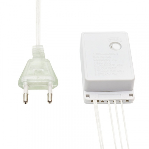 картинка Гирлянда Твинкл-Лайт 15 м,  прозрачный ПВХ,  120 LED,  белое свечение NEON-NIGHT от магазина Сантехстрой