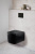 картинка Унитаз подвесной Ultra VT1-32MB безободковый, цвет матовый черный, ультратонкое soft-close сиденье от магазина Сантехстрой
