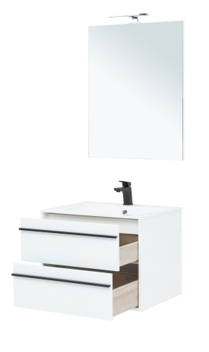 картинка Мебель для ванной Aquanet Lino 70 белый матовый от магазина Сантехстрой