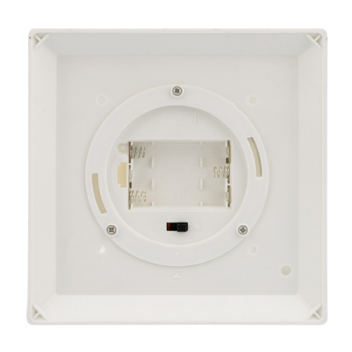 картинка Декоративный фонарь со свечой 14x14x29 см,  белый корпус,  теплый белый цвет свечения NEON-NIGHT от магазина Сантехстрой