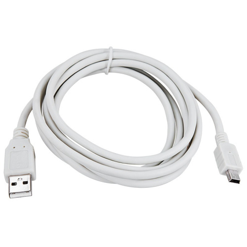 картинка Кабель USB (шт.  mini USB - шт.  USB A) 3 метра,  серый REXANT от магазина Сантехстрой