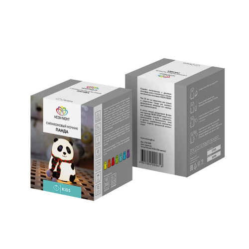 картинка Силиконовый ночник Панда от магазина Сантехстрой