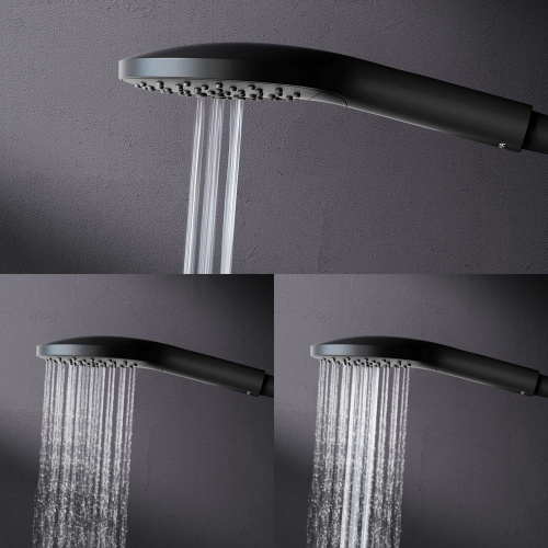 картинка F0780422 Like,душ.система набор:см-ль д/душа термостат,верх.душ d220 мм, ручной душ 120 мм, 3 функци от магазина Сантехстрой