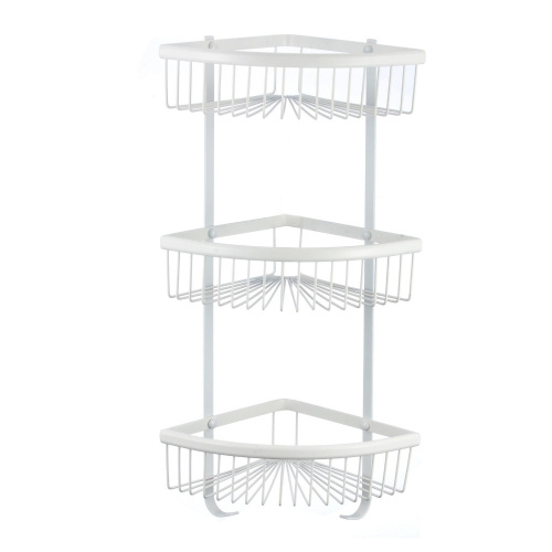 картинка Полка решетка угловая тройная Savol (S-W5854-3) от магазина Сантехстрой