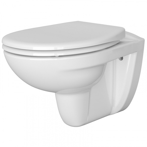 картинка Комплект унитаза с инсталляцией Vitra Normus 9773B003-7202 с сиденьем и кнопкой смыва Хром от магазина Сантехстрой