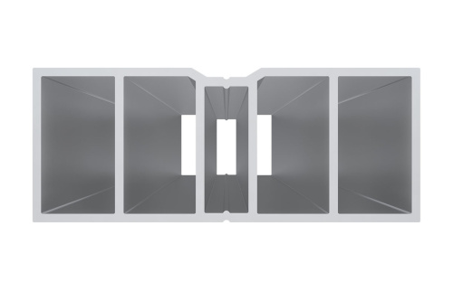 картинка HILST Лага Алюминий HILST JOIST SLIM 50*20*4000мм от магазина Сантехстрой