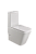 картинка Напольный унитаз-компакт безободковый Terminus Ватикан 610х365 белый от магазина Сантехстрой