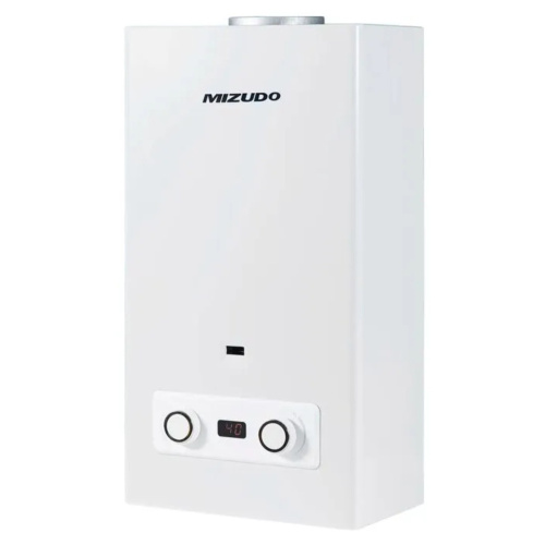 картинка Водонагреватель газовый проточный MIZUDO PERL CLASSIC ВПГ 3-10 (20 кВт.) Oxygen free Euro 10 л/мин от магазина Сантехстрой