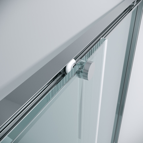 картинка Душевое ограждение Grossman Galaxy 1/2.K33.01.11.10.00-1/2.K33.01.90.10.00 (110х90х195) раздвижная,хром,стекло прозрачное,2 места от магазина Сантехстрой